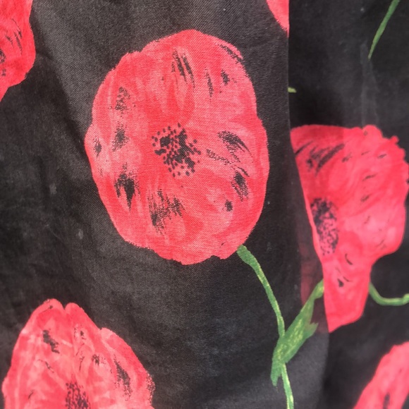 1980s Valentino Studio poppy separates - Picture 3 of 6